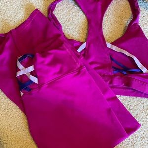 Fabletics Leggings and Bra